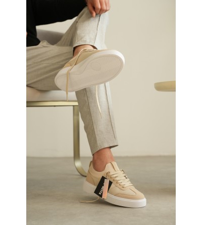 KB-010 Kuback Bej Cilt Günlük Erkek Ayakkabı KB-010 Kuback Bej Cilt Günlük Erkek Ayakkabı