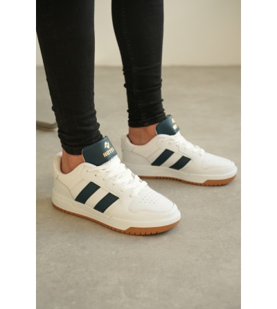 KB-013 Kuback Beyaz-Petrol Günlük Erkek Ayakkabı KB-013 Kuback Beyaz-Petrol Günlük Erkek Ayakkabı