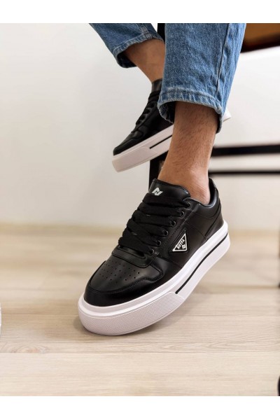 KB-04 Kuback Siyah Cilt Günlük Erkek Ayakkabı KB-04 Kuback Siyah Cilt Günlük Erkek Ayakkabı