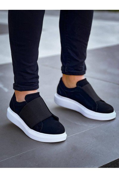 KB-040 Kuback Siyah Süet Lastikli Günlük Erkek Ayakkabı KB-040 Kuback Siyah Süet Lastikli Günlük Erkek Ayakkabı