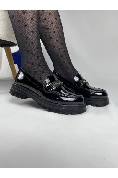 KB-ZN103 Kuback Kömür Rugan Günlük Kadın Babet KB-ZN103 Kuback Kömür Rugan Günlük Kadın Babet