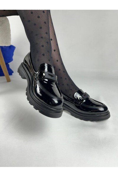 KB-ZN104 Kuback Kömür Rugan Günlük Kadın Babet KB-ZN104 Kuback Kömür Rugan Günlük Kadın Babet