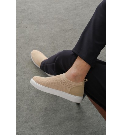KB-106 Kuback Bej Triko Günlük Erkek Ayakkabı 