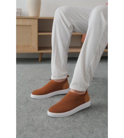 KB-106 Kuback Taba Triko Günlük Erkek Ayakkabı 