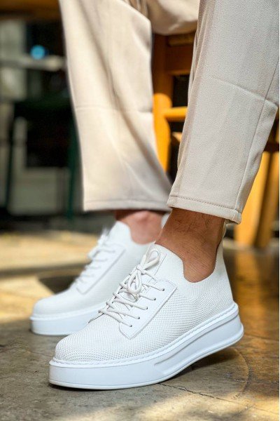 KB-116 Kuback Beyaz Bağcıklı Triko Günlük Erkek Ayakkabı KB-116 Kuback Beyaz Bağcıklı Triko Günlük Erkek Ayakkabı