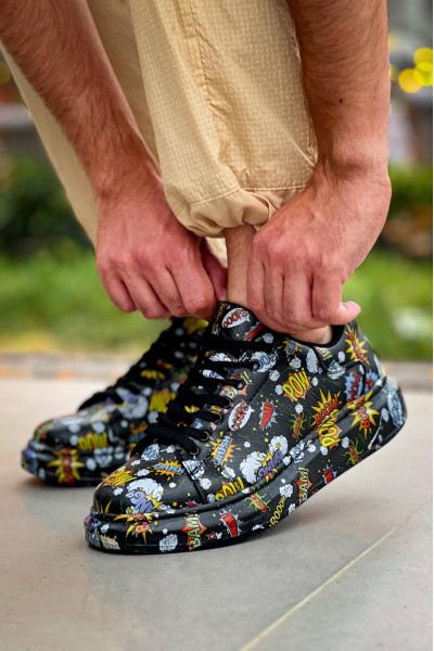 KB-X500 Kuback Siyah Boom Bağcıklı Günlük Erkek Ayakkabı KB-X500 Kuback Siyah Boom Bağcıklı Günlük Erkek Ayakkabı