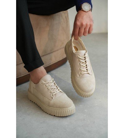 KB-X516 Kuback Bej Süet Günlük Erkek Ayakkabı KB-X516 Kuback Bej Süet Günlük Erkek Ayakkabı