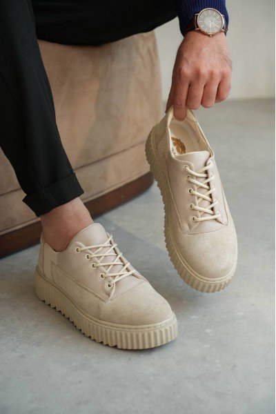 KB-X516 Kuback Bej Süet Günlük Erkek Ayakkabı KB-X516 Kuback Bej Süet Günlük Erkek Ayakkabı