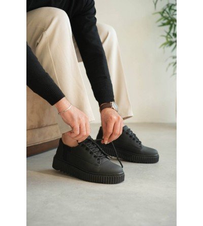 KB-X516 Kuback Kömür Cilt Günlük Erkek Ayakkabı KB-X516 Kuback Kömür Cilt Günlük Erkek Ayakkabı