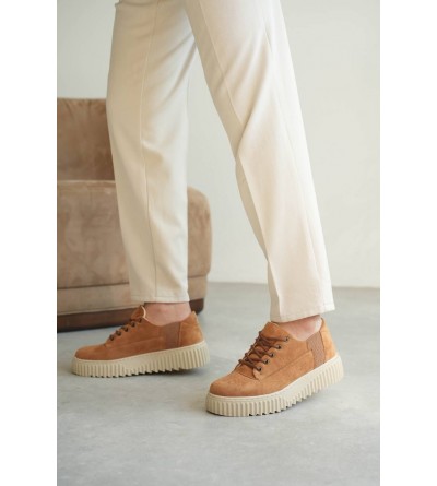 KB-X516 Kuback Taba Süet Günlük Erkek Ayakkabı