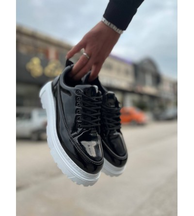 KB-702 Kuback Siyah Rugan Günlük Erkek Ayakkabı