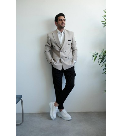 KB-703 Kuback Beyaz Cilt Lastikli Günlük Erkek Ayakkabı KB-703 Kuback Beyaz Cilt Lastikli Günlük Erkek Ayakkabı