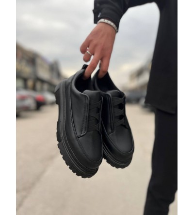KB-703 Kuback Kömür Lastikli Günlük Erkek Ayakkabı