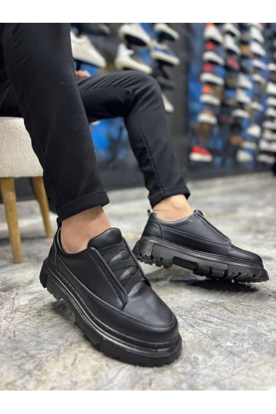 KB-703 Kuback Kömür Cilt Lastikli Günlük Erkek Ayakkabı KB-703 Kuback Kömür Cilt Lastikli Günlük Erkek Ayakkabı
