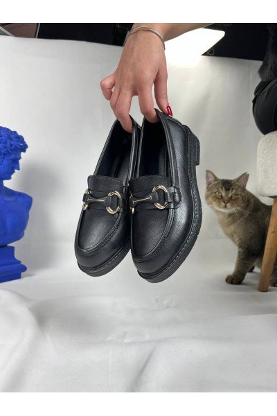 KB-801 Kuback Kömür Cilt Günlük Kadın Babet