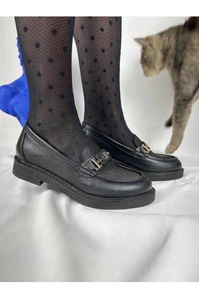 KB-802 Kuback Kömür Cilt Günlük Kadın Babet