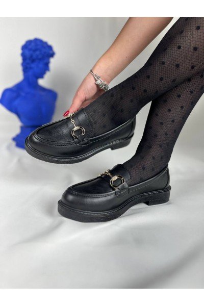 KB-806 Kuback Kömür Cilt Günlük Kadın Babet