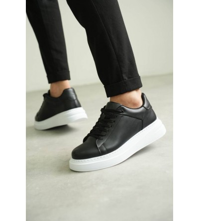 KB-B2 Kuback Siyah Cilt Günlük Erkek Ayakkabı