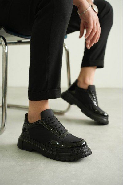 KB-X201 Kuback Kömür Rugan Paraşüt Günlük Erkek Ayakkabı KB-X201 Kuback Kömür Rugan Paraşüt Günlük Erkek Ayakkabı