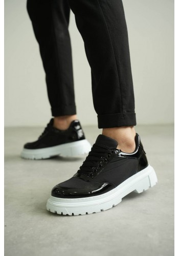 KB-X201 Kuback Siyah Rugan Paraşüt Günlük Erkek Ayakkabı