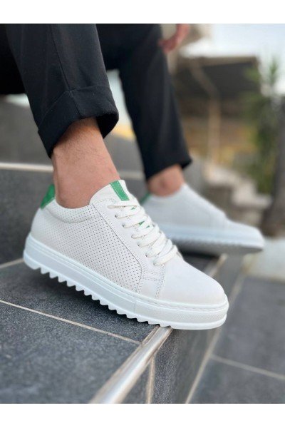 KB-DX2 Kuback Beyaz Deri Günlük Erkek Ayakkabı