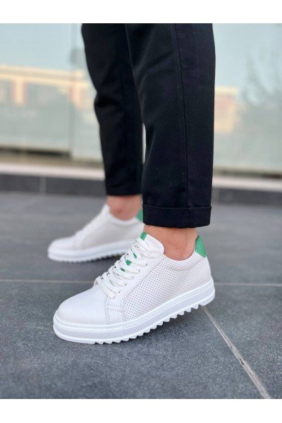 KB-DX2 Kuback Beyaz Deri Günlük Erkek Ayakkabı