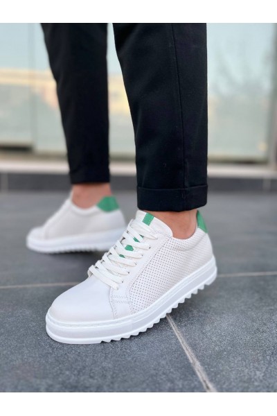 KB-DX2 Kuback Beyaz Deri Günlük Erkek Ayakkabı