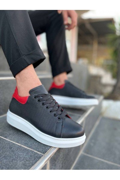 KB-DX3 Kuback Siyah Deri Günlük Erkek Ayakkabı