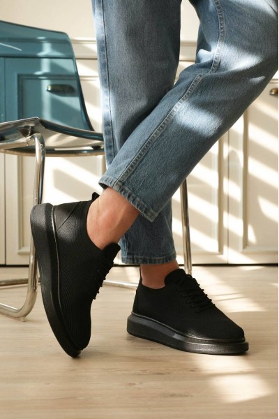 KB-M101 Kuback Kömür Triko Bağcıklı Günlük Erkek Ayakkabı