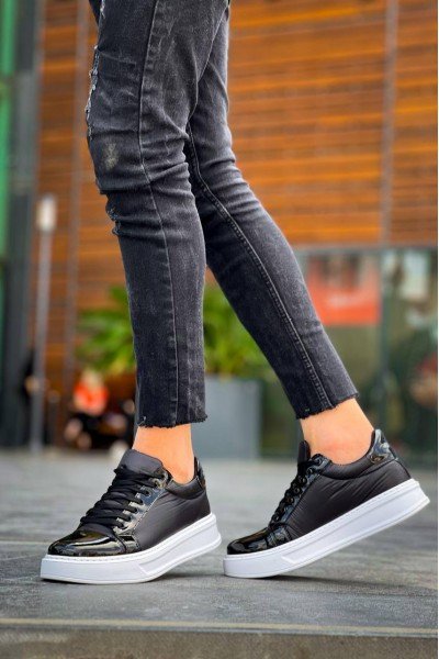 KB-X46 Kuback Siyah Rugan Bağcıklı Günlük Erkek Ayakkabı KB-X46 Kuback Siyah Rugan Bağcıklı Günlük Erkek Ayakkabı