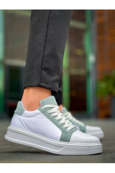 KB-X46 Kuback Beyaz Bebe Mavi Yüksek Beyaz Taban Günlük Spor Ayakkabı KB-X46 Kuback Beyaz Bebe Mavi Yüksek Beyaz Taban Günlük Spor Ayakkabı