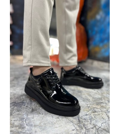 KB-X16 Kuback Kömür Rugan Günlük Erkek Ayakkabı