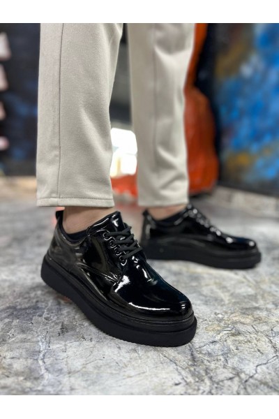 KB-X16 Kuback Kömür Rugan Günlük Erkek Ayakkabı