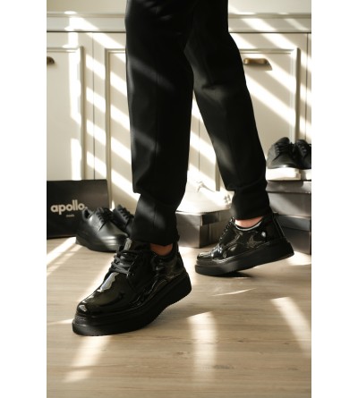 KB-X16 Kuback Kömür Rugan Günlük Erkek Ayakkabı KB-X16 Kuback Kömür Rugan Günlük Erkek Ayakkabı