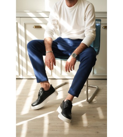 KB-X16 Kuback Siyah Cilt Günlük Erkek Ayakkabı KB-X16 Kuback Siyah Cilt Günlük Erkek Ayakkabı