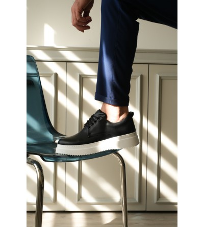 KB-X16 Kuback Siyah Cilt Günlük Erkek Ayakkabı KB-X16 Kuback Siyah Cilt Günlük Erkek Ayakkabı