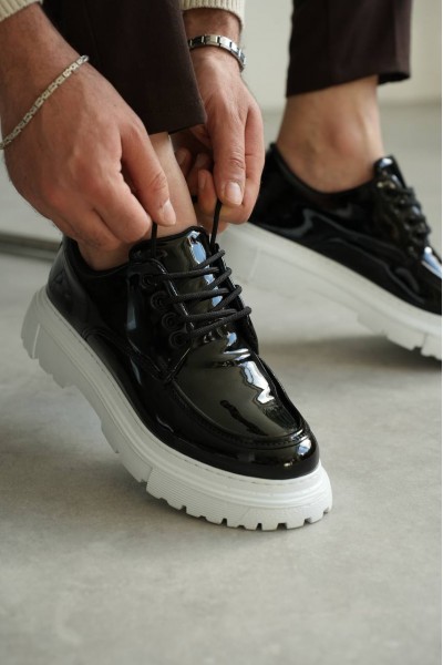 KB-X6 Kuback Siyah Rugan Günlük Erkek Ayakkabı