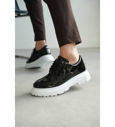 KB-X6 Kuback Siyah Rugan Günlük Erkek Ayakkabı