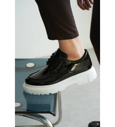 KB-X6 Kuback Siyah Rugan Günlük Erkek Ayakkabı