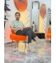 BayTuluk BT-C8 Bej Süet Bej Yüksek Taban Postal Günlük Erkek Bot