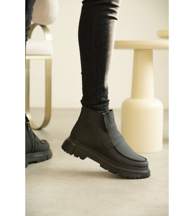 KB-K1 Kuback Kömür Cilt Günlük Erkek Bot