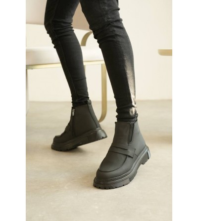 KB-K1 Kuback Kömür Cilt Günlük Erkek Bot