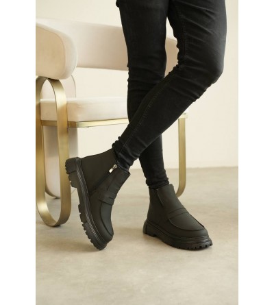 KB-K1 Kuback Kömür Cilt Günlük Erkek Bot