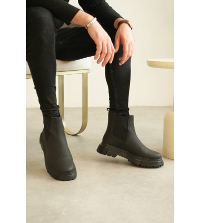 KB-K2 Kuback Kömür Cilt Günlük Erkek Bot