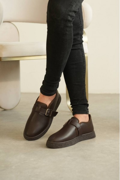 KB-KX1 Kuback Kahve Cilt Kürklü Günlük Erkek Ayakkabı KB-KX1 Kuback Kahve Cilt Kürklü Günlük Erkek Ayakkabı