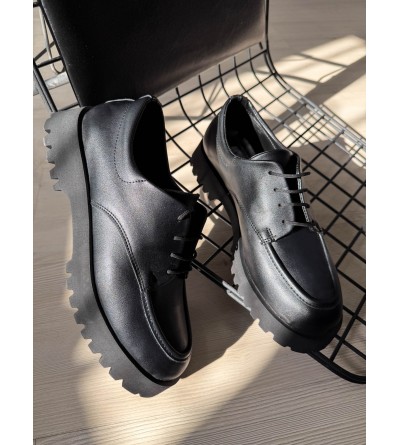 KB-KX6 Kuback Kömür Cilt Bağcıklı Günlük Unisex Ayakkabı KB-KX6 Kuback Kömür Cilt Bağcıklı Günlük Unisex Ayakkabı