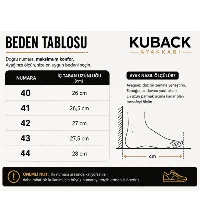 KB-X12 Kuback Beyaz Cilt Günlük Erkek Ayakkabı