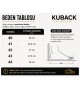 KB-X12 Kuback Beyaz Cilt Günlük Erkek Ayakkabı