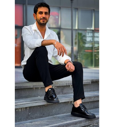 KB-X5 Kuback Kömür Rugan Günlük Erkek Ayakkabı KB-X5 Kuback Kömür Rugan Günlük Erkek Ayakkabı