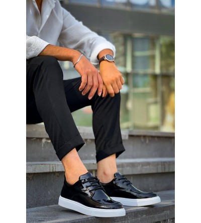 KB-X5 Kuback Siyah Rugan Günlük Erkek Ayakkabı KB-X5 Kuback Siyah Rugan Günlük Erkek Ayakkabı